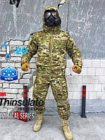 Військовий зимовий костюм мультикам, армійська камуфляжна форма, тактичний бойовий костюм утеплений bv276