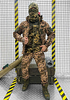 Демисезонная военная форма 5 в 1, костюм тактический soft shell, армейская форма пиксельная sd324