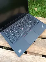 Ультрабук Lenovo ThinkPad T495 \ 14" (1920x1080) IPS / AMD Ryzen 5 PRO (4 (8) ядра ) Бюджетный игровой ноутбук