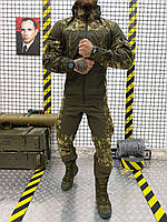 Демисезонный костюм горка усиленный, тактическая армейская форма, штурмовой костюм горка осенний sd324