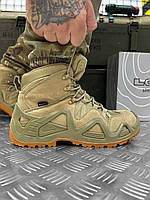 Ботинки военные демисезонные Lowa, берцы армейские универсальные, тактические ботинки цвет койот sd324