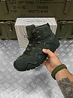 Тактические ботинки демисезонные хаки, берцы армейские универсальные Lowa, военные ботинки осенние sd324
