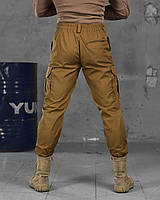 Мужские штаны койот рип-стоп, армейские брюки койот весна, военные штаны зсу, тактические брюки койот tr593