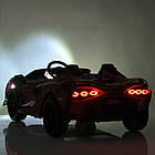 Дитячий електромобіль з потужним мотором та шкіряним сидінням Lamborghini Bambi M 5072EBLR-6 Жовтий, фото 10