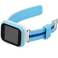 Детские умные часы с GPS Smart baby watch Q750 Blue, смарт часы-телефон c сенсорным экраном XN-170 и играми