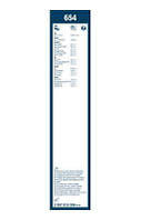 Комплект стеклоочистителей KIA CEE'D (JD) / HYUNDAI I30 (GD) 2001-2019 г.