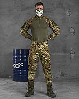 Костюм тактический рип-стоп мультикам, весенняя форма мультикам зсу, тактический боевой костюм pl651
