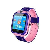 Смарт-часы Kids SM Q12B Pink LBS+IP67