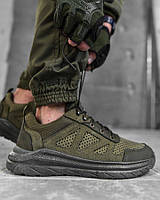 Армейские кроссовки олива зсу, тактические кроссовки хаки, военные кроссовки весна-лето aq401