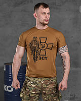 Футболка койот ЗСУ, футболка coolmax койот, футболка армейская тактическая, тактическая футболка зсу qz117
