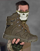 Демисезонные ботинки зсу олива, военные берцы ALPINE CROWN, ботинки мужские тактические хаки ii626