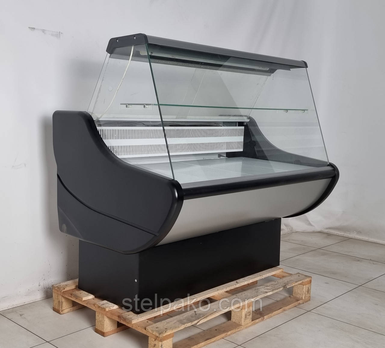 Холодильна гастрономічна вітрина «Росс Росинка» 1.3 м., (Україна), (+2° +10°), викладка 55 см., Б/у, фото 1