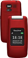 Кнопковий телефон 2.4" Easyfone Prime-A1 3G 800 mAh Red