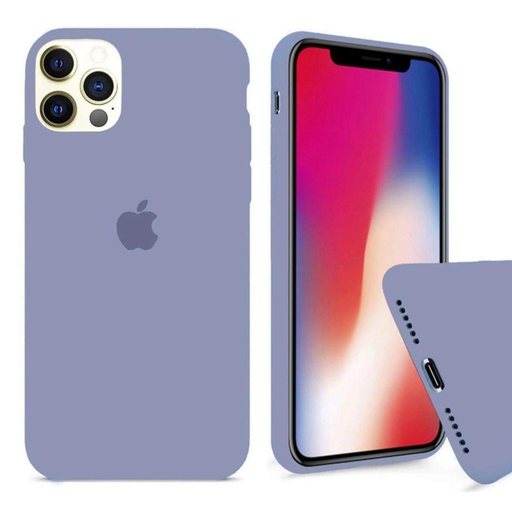 Чохол силіконовий для Айфон 13 Pro Max / Silicone Full Case для iPhone 13 Pro Max ( Lavender grey), фото 1