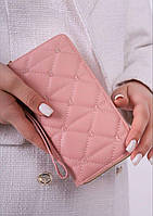 Розовый женский кошелек