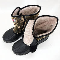 Специальная зимняя обувь мужская Размер 43 (27см) | Сапоги резиновые мужские комфортные | MT-946 для прогулок