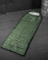 Тактический спальник хаки летний, спальный мешок армейский, тактический спальный мешок на молнии kh992