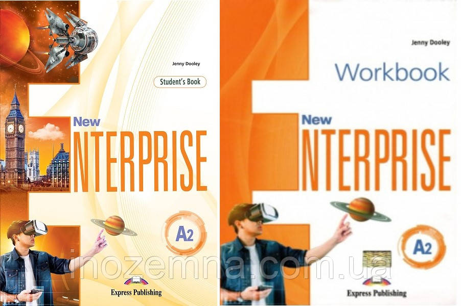 New Enterprise A2 Student's Book + Workbook (комплект)