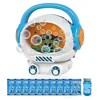 Автоматичний видувач бульбашок Astronaut Bubble Machine 1000 бульбашок, генератор мильних бульбашок,TE