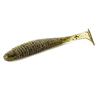 Силикон Noike Wobble Shad Ninja 3"(9шт)01 Greenpumpkin