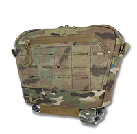 Подсумок сумка-напашник Cordura Мультикам, тактический напашник для военных APEX