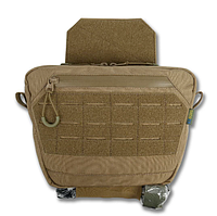 Подсумок сумка-напашник Cordura Койот, тактический напашник для военных APEX