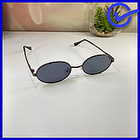 Модні чоловічі сонцезахисні окуляри темно-коричневого кольору, готові гарні сонячні окуляри від сонця