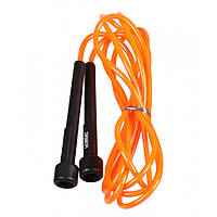 Скакалка PVC JUMP ROPE LiveUp LS3115-o в тубусе, оранжевый 270 см, Land of Toys