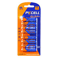 Батарейка щелочная PKCELL 1.5V AA/LR6, 8 штук в блистере (PC/LR6-8B) мятая упаковка Характеристики АА l