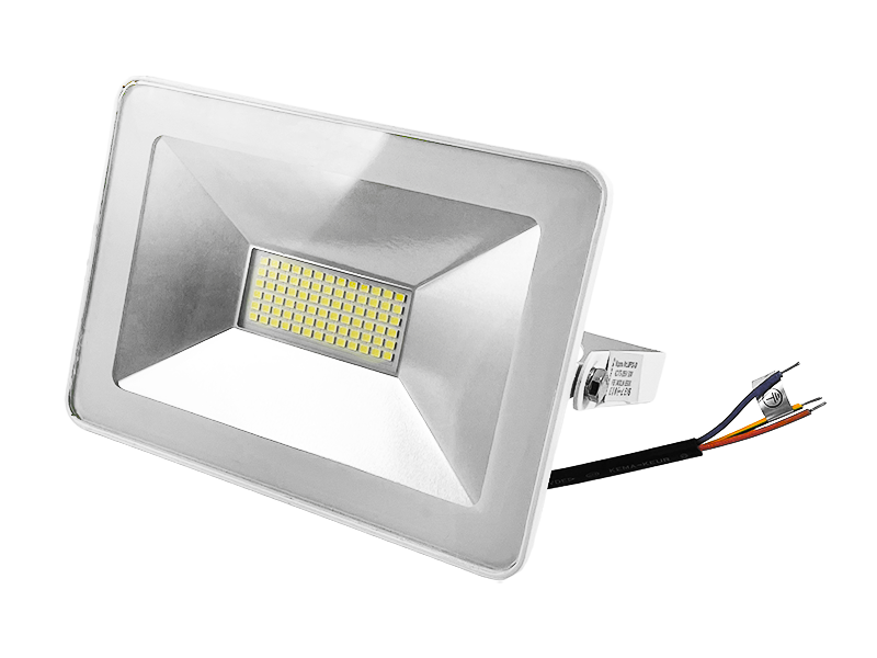 Прожектор світлодіодний 50W 6500K IP65 3400LM 175-265V білий. LEMANSO