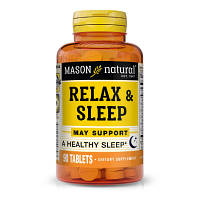 Травы Mason Natural Комплекс для расслабления и здорового сна, Relax and Sleep, (MAV14989) BS-03