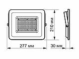 Прожектор світлодіодний F2e 100W 5000К 220V (VL-F2e-1005W) VIDEX, фото 5