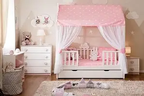 Шатер на дитяче ліжко