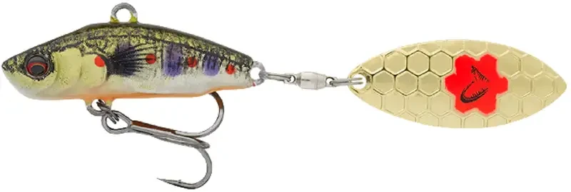 Тейл-спіннер Savage Gear 3D Sticklebait Tailspin 73mm 13.0 g Brown Trout Smolt