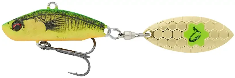 Тейл-спіннер Savage Gear 3D Sticklebait Tailspin 73mm 13.0 g Firetiger