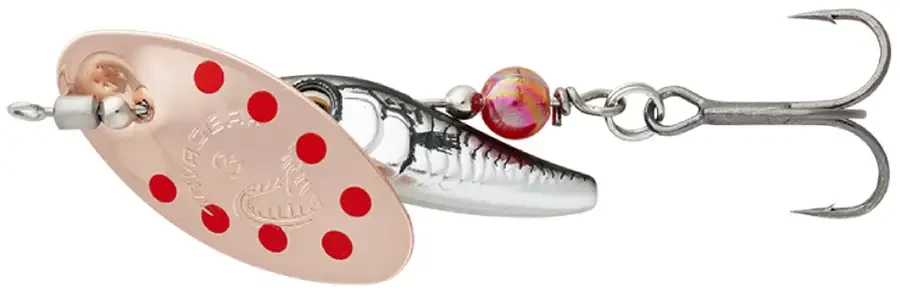 Блешня Savage Gear Sticklebait Spinner #2 7.3 g Copper Red, фото 1