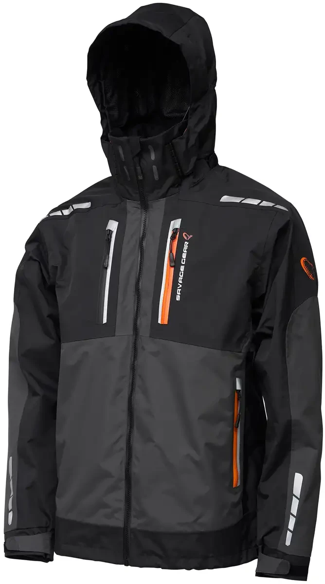 Куртка Savage Gear WP Performance Jacket S Black Ink / Grey, фото 1
