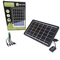 Солнечная панель GDSUPER GD-100 8 Watt монокристаллическая Солар board повербанк зарядка от солнца power bank
