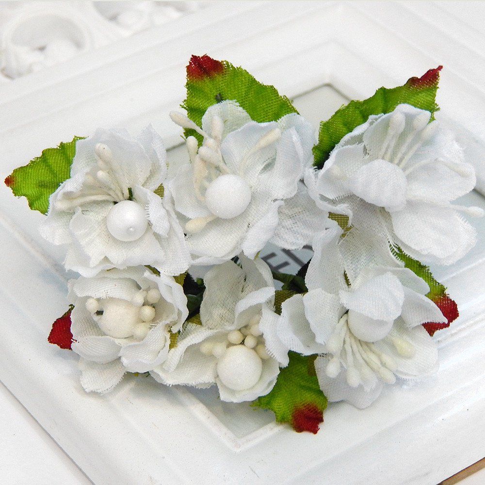 Букет "Яблуневий цвіт", білий