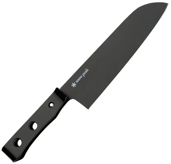 Ніж кухонний Snow Peak CS - 190bk Форма: Сантоку