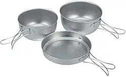 Набір посуду Snow Peak STW-001T 3 Piece Titanium Cookset 700 / 500ml