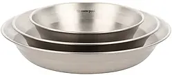 Набір посуду Snow Peak TW-021K Renewed Tableware Set Single Stainless steel