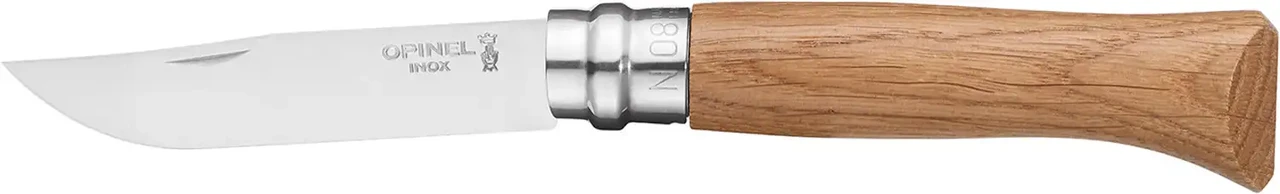 Ніж Opinel №8 VRI, дуб, упаковка