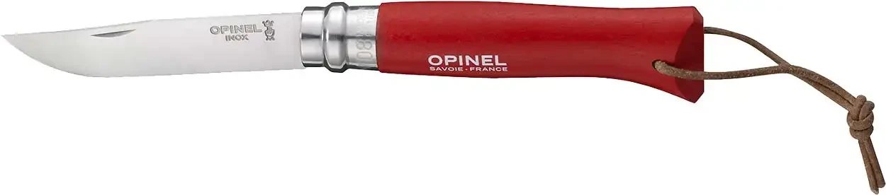 Ніж Opinel №8 Trekking колір червоний