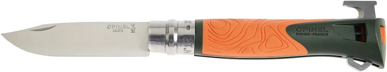 Ніж Opinel №12 Explore, w / Tick Remover колір orange