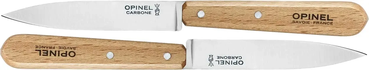 Набір ножів Opinel Office №102, carbon steel, (2 шт/уп)