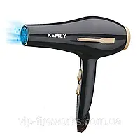 Фен стайлер для волос профессиональный,KEMEI 2378 мощный фен с ионизацией для укладки и сушки волос new