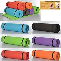 Универсальный коврик каремат силиконовый EVA Yoga mat для спорта фитнеса и йоги 6 мм, коврик для зарядки new