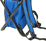 Стілець розкладний Skif Outdoor Keeper II колір blue, фото 7