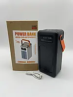 Внешний аккумулятор зарядка павербанк с фонариком Power Bank 60000mAh Solar портативная зарядка павербанк new